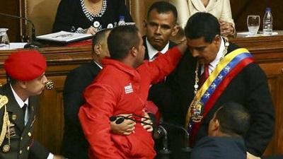Liberan al hombre que se abalanzó sobre Maduro en su investidura presidencial