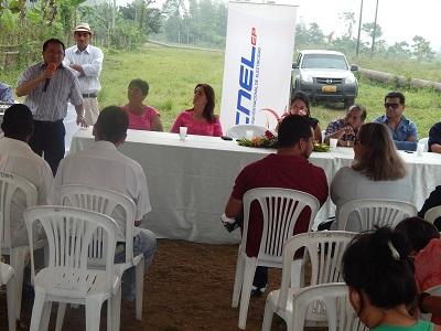 Sector Pisotanti de Santo Domingo cuenta con nueva red eléctrica