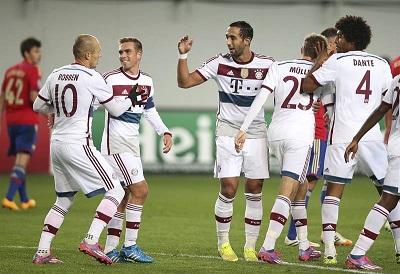 Bayern Múnich venció 1-0 al CSKA Moscú