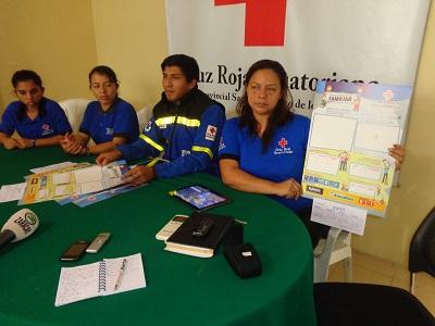 Cruz Roja busca reducir riesgos en Santo Domingo con un plan didáctico
