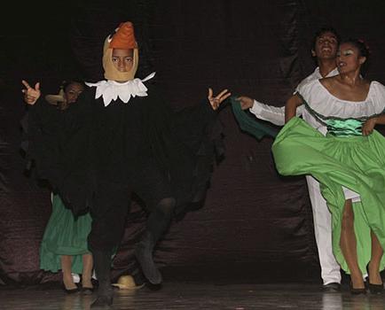 Migración rural representada en baile manabita
