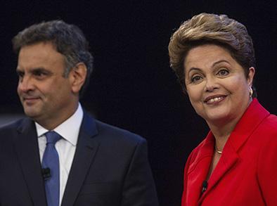 Rousseff y Neves listos para ir hoy a  las urnas