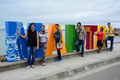 Letras de Manta, ubicadas en el Malecón, son un símbolo de identidad
