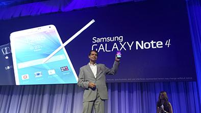 Samsung presentó para Latinoamérica su nueva tableta Galaxy Note 4