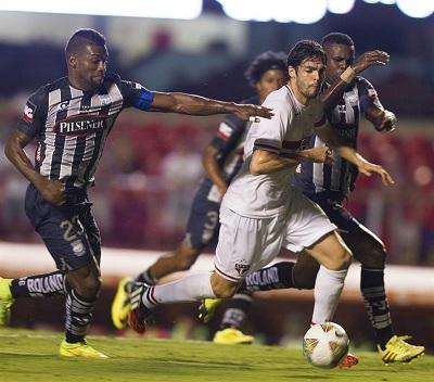 Sao Paulo venció 4-2 a Emelec por Copa Sudamericana