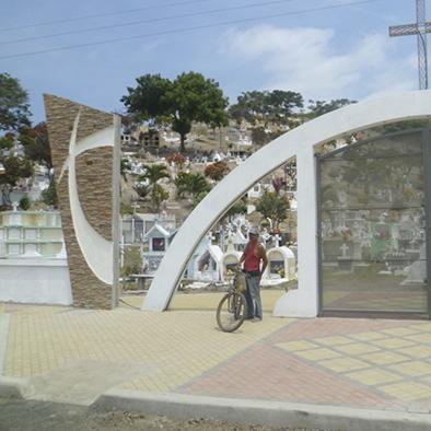Cementerio municipal de Jama fue mejorado
