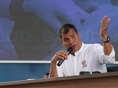 Correa dice que han intentado 'hackear' sus cuentas desde el extranjero
