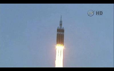La cápsula Orion parte en su primer vuelo de prueba al espacio