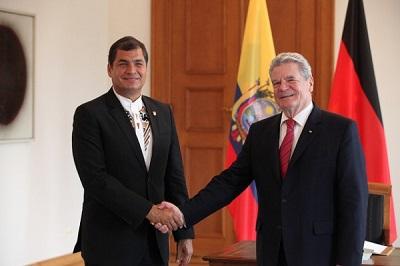 Alemania espera que Ecuador le informe oficialmente de ruptura de la cooperación