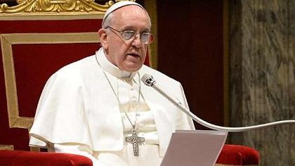 El papa afirma que las familias numerosas son la esperanza de la sociedad