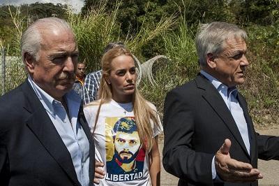 Expresidentes de Chile y Colombia fueron impedidos de visitar a Leopoldo López