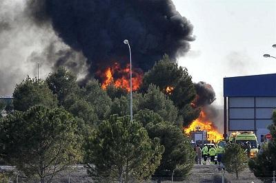 Mueren diez personas en un accidente aéreo en España