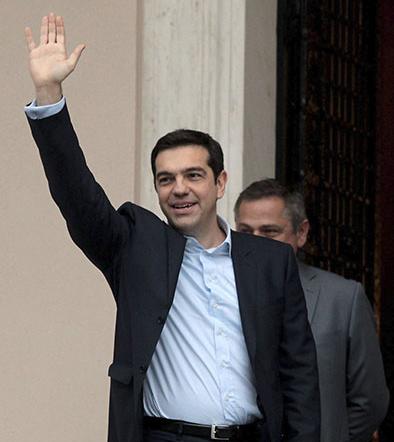 Tsipras jura como primer ministro