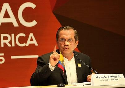 Canciller Patiño advierte del riesgo de que la CELAC se limite a 'divagar'