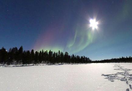 Finlandia: aurora boreal captada por Google Maps