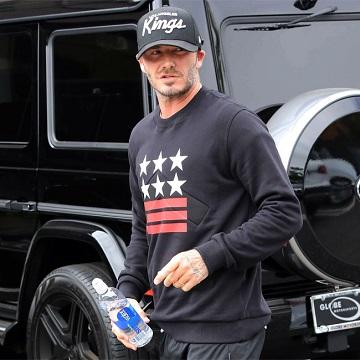 La hija de David Beckham cree que está 'gordito'