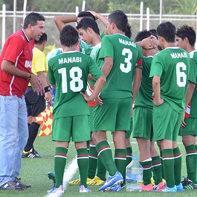 Manabí define equipo de fútbol para los Juegos Juveniles