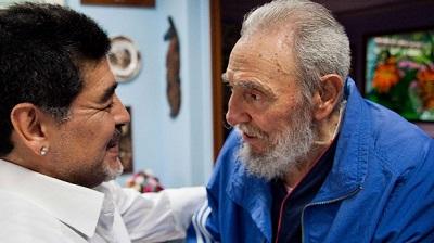 Maradona: 'Fidel está más vivo que nosotros'