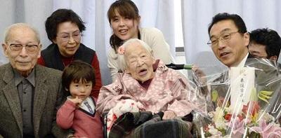 La mujer más vieja del mundo celebra su cumpleaños 117