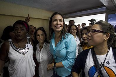 Machado anuncia  movilizaciones en las calles de Venezuela
