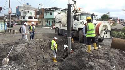 Municipio de La Concordia trabaja en la recuperación de alcantarillas