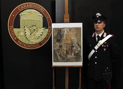 Italia recupera un Picasso de 16 millones con el que pagaron a un enmarcador
