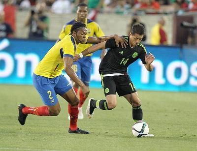 Ecuador pierde 1-0 ante México en el debut de Quinteros