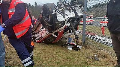 Vehículo se sale de la pista y mata a un espectador en el circuito de Nürburgring