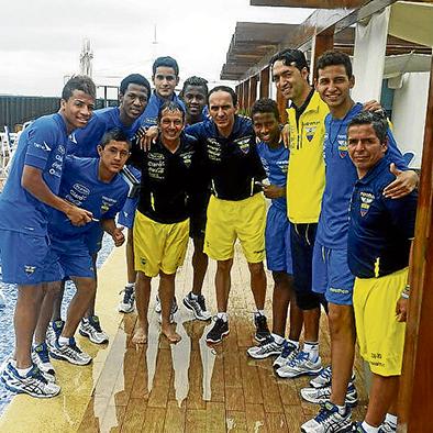 Llegada triunfal de la selección de Ecuador sub 17