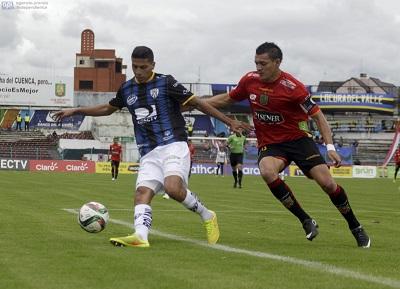 Independiente del Valle y Deportivo Cuenca empatan 2-2