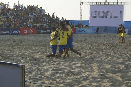 Ecuador, Brasil y Paraguay quedan cerca de la clasificación en Fútbol Playa