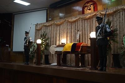 Vicepresidente Jorge Glas asiste a funeral de Kerlly Torres