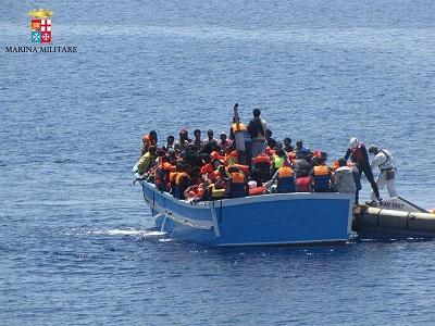 5.700 inmigrantes rescatados en las últimas 48 horas llegan a Italia