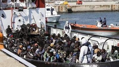 Guarda Costera italiana rescata de alta mar a 345 inmigrantes