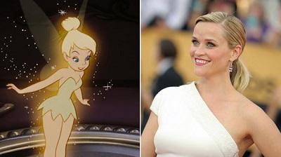 Reese Witherspoon será 'Campanita' en una nueva adaptación de Disney