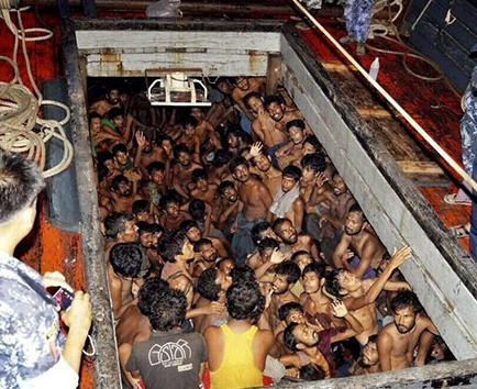 Birmania inició el rescate de inmigrantes