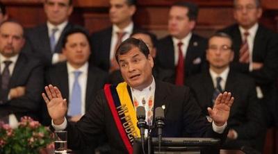 Rafael Correa presentará su informe anual a la nación este domingo