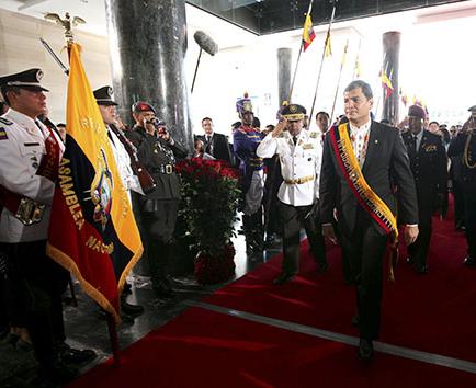 Rafael Correa dará su informe a la nación