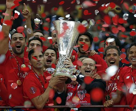 Sevilla logra su cuarto título en la Liga de Europa