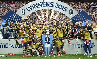 El Arsenal golea al Aston Villa y es campeón de la FA Cup