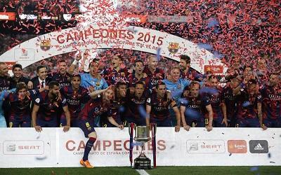 ¡Campeones! El FC Barcelona vence 3-1 a Athletic de Bilbao