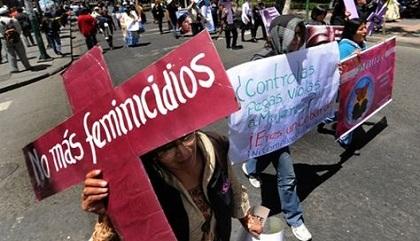 Bolivia registró al menos 34 feminicidios entre enero y mayo de este año