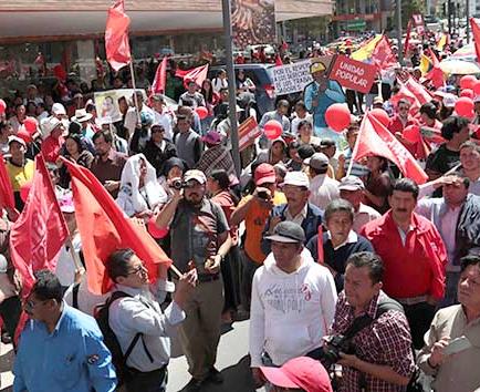 Unidad Popular se moviliza y exige  transparencia al CNE