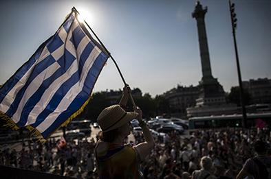 Las negociaciones  quedan en manos del pueblo griego