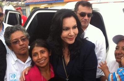 Niegan inscripción a candidata a Presidencia de Guatemala por ser hija dictador