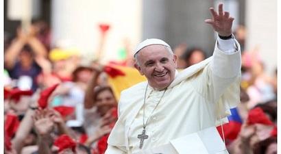 El segundo papa en visitar el país