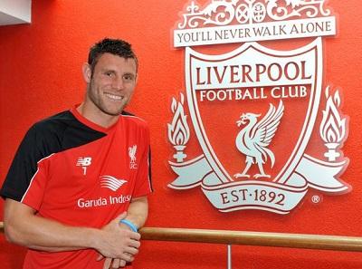 James Milner es el nuevo jugador del Liverpool