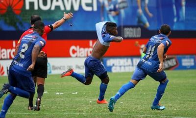 Emelec  venció 1-0 a Liga de Quito con gol de Fernando Pinillo