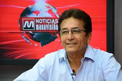 Alcalde Jorge Zambrano dice que no lee la prensa de Manta