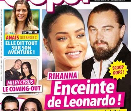 Condenan a revista por decir que Rihanna estaba embarazada de DiCaprio